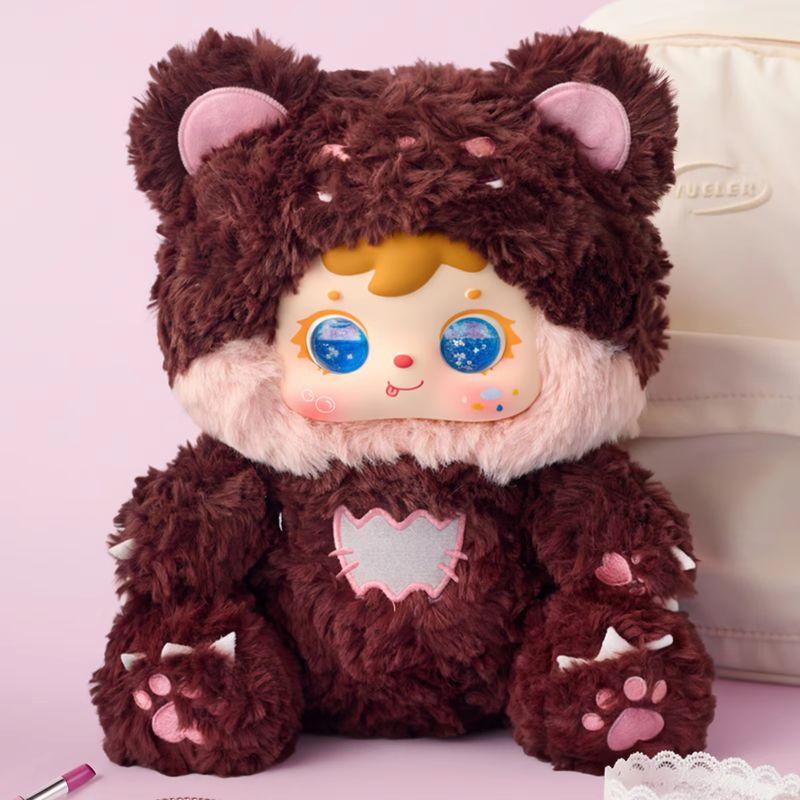 Latest Samuel Bear Critical Hit 400% Series Vinyl Plush Doll Animation Backpack Charm Pendant Collection Trendy Plaything Gifts