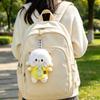 Cute Lamb Plush Pendant Fluffy Soft Stuffed Sheep Charm 1Pcs for Handbag Purse Decoration Girls Daily Gift