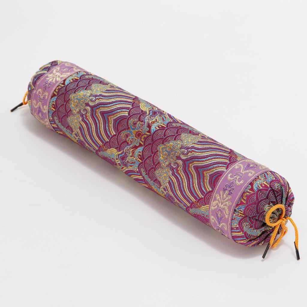 Meet Ai Satin Cervical Pillow: Multifunctional Mugwort Neck Support with Detachable Cylindrical Design