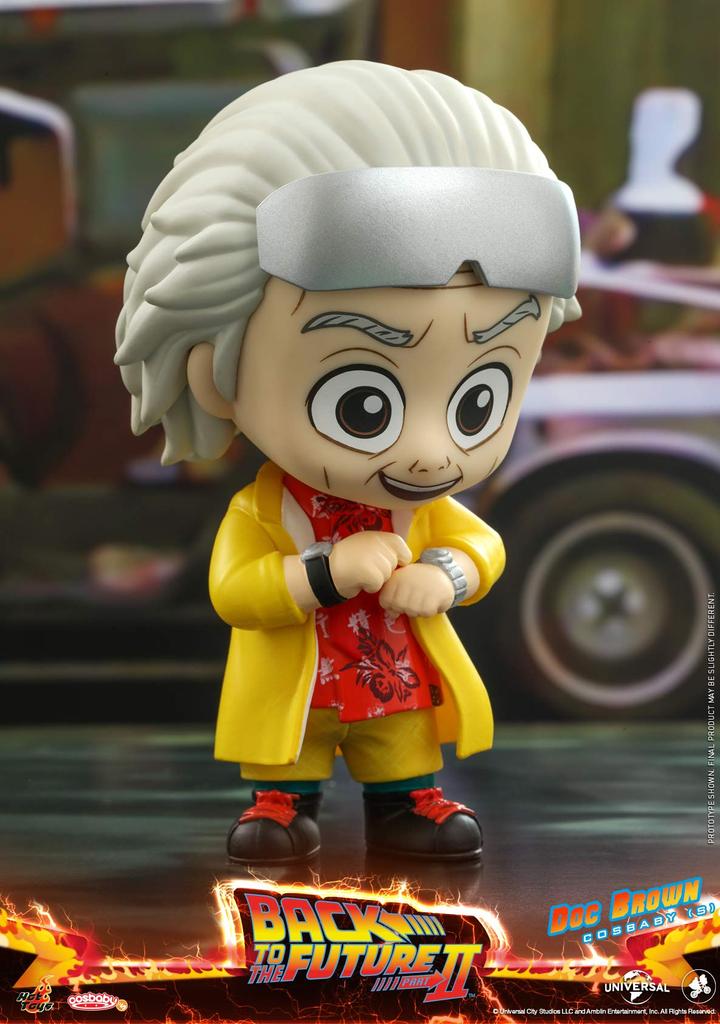 Cosbaby Back to the Future Part 2 Dr. Emmett Brown Size S Non-Scale Figure