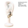 DYS Human Ear Earrings Holder, 3D Printed Earring Stand, Shape Jewelry Hanger Display Stand for Dresser Countertop