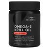 Sports Research Krill Oil Astaxanthin Omega-3 1000mg Softgels, 60 Count