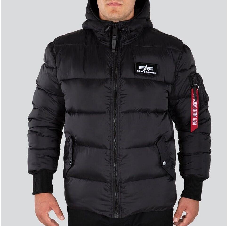 Демисезонная куртка Alpha Industries Hooded Puffer Fd black (118113-003)