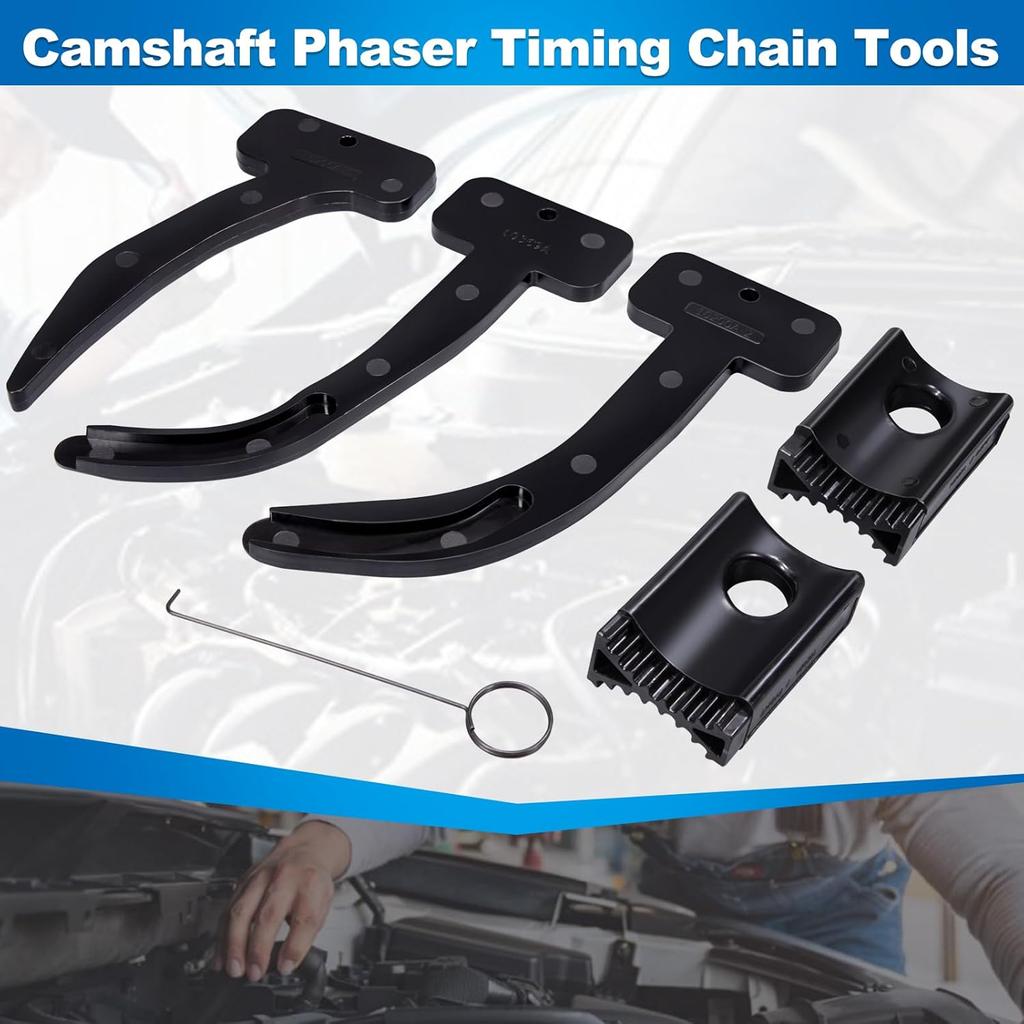 Toolwiz 3.6 Pentastar Timing Tool Kit For 2011 To  Chrysler Dodge Jeep Grand Cherokee Wrangler 3.6L Engine Camshaft Phaser Timing Chain Tools
