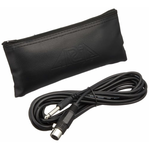 ARIA AMC-1000 Dynamic Microphone with 18ft (5.4m) Cable and Pouch