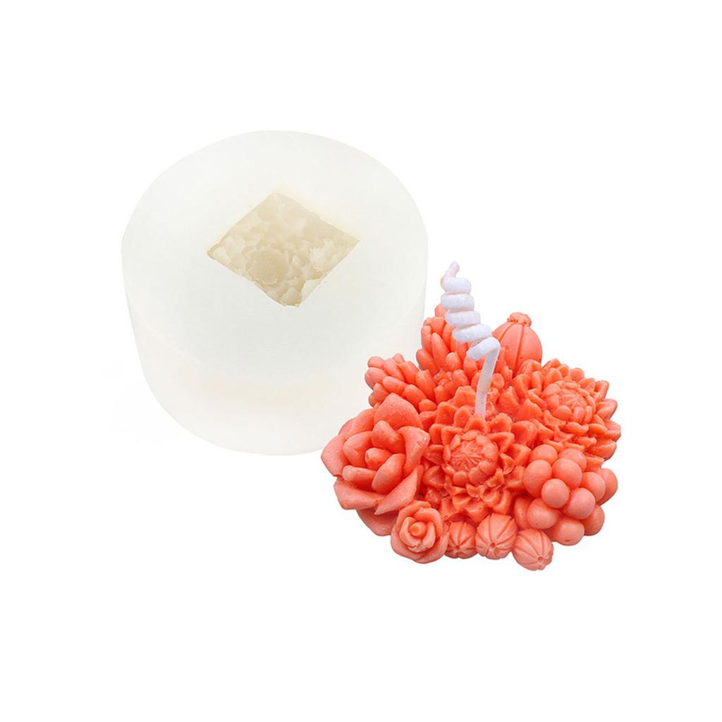 Candle Mould Resin Casting Molds DIY 3D Silicone Mould Geometric Candle Mold Silicone Mold Handicrafts for Candle Making