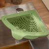 & Filter Punch Triangular Strainer With Open Bottom Strong Corner Kitchen Organizer For Washing & Vegetables Ceiling Duster