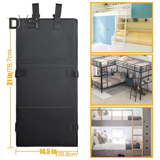 Bunk Bed Ladder Safety Cover Foldable Bunk Bed Ladder Lock Pad Prevent Kids Climbing Universal Bunk Bed Ladder Guard Protector Board