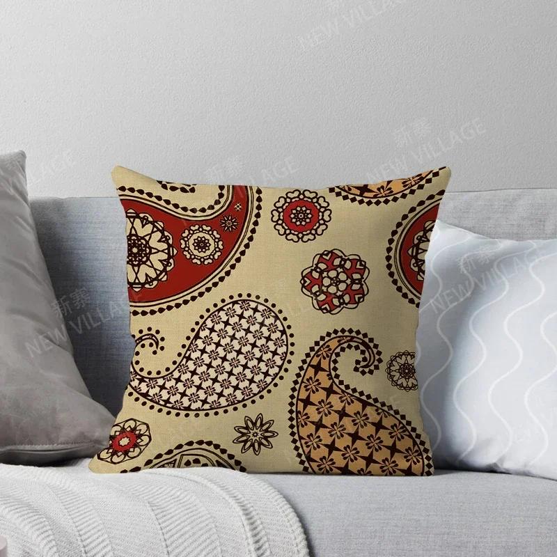 Fall Home Decor Autumn Living Room Throw Pillow Cover Sofa Boho Cushion Cover Morocco