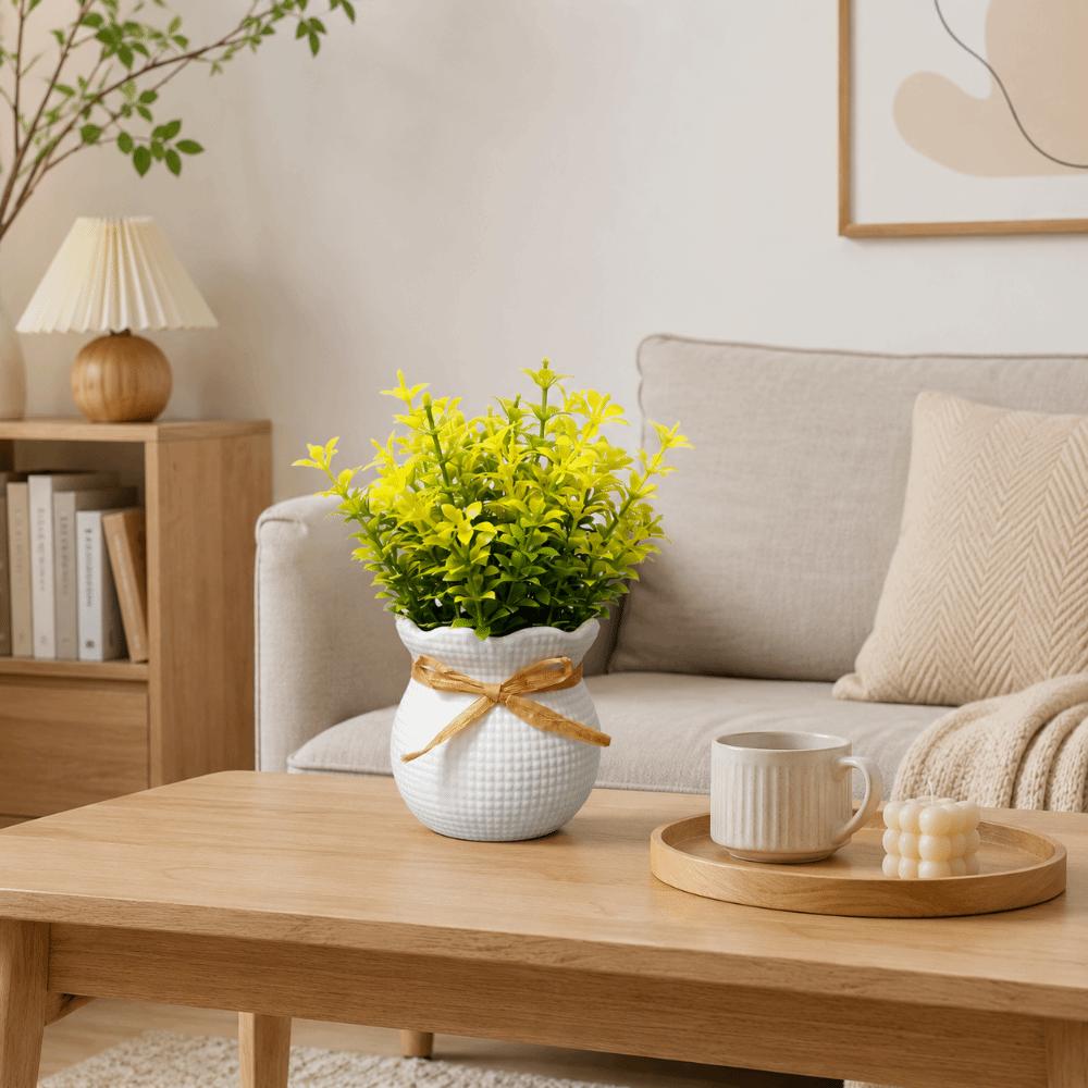 Bonsai Artificial Plants Ornaments Fake Potted Flowers Cute Decorative Potted Plants Office