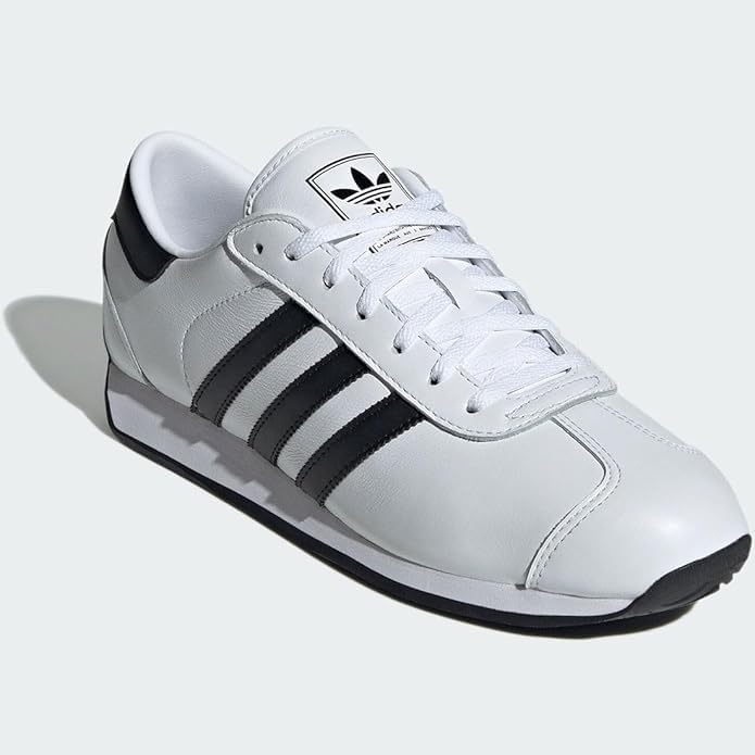 Adidas Country II Footwear Size Sneakers, White/Core Black/Footwear White, IG4549, 24.5cm