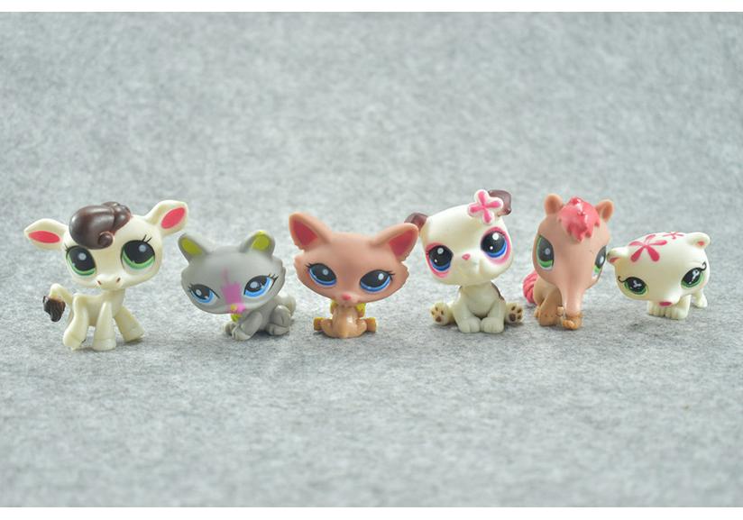 Ensemble de Figurines d'Animaux Miniature Littlest - 24 Ornements d'Animaux de Compagnie