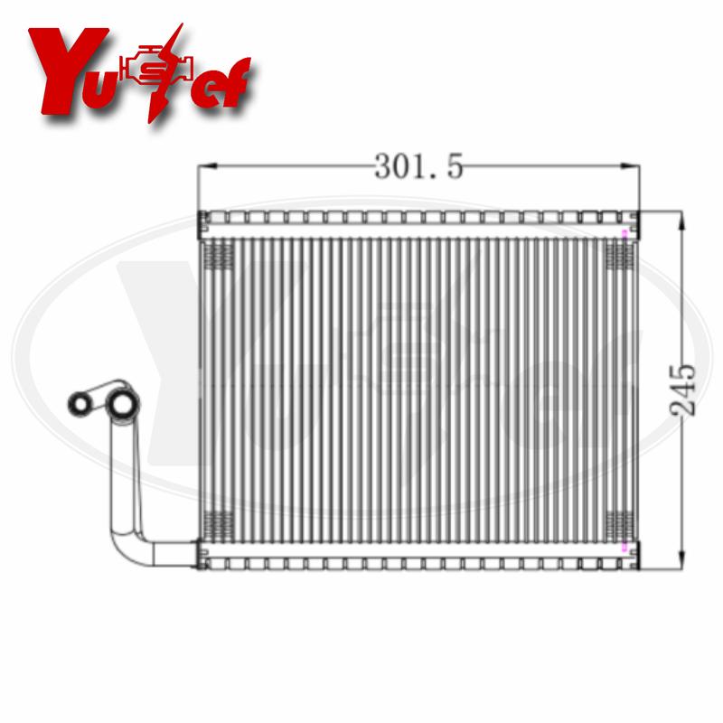 

Air Conditioning Evaporator cooling coil FIT FOR BMW G30 G31 G38 G32 G12 G14 G15 2017- 64119378108 64119361707 64116805503