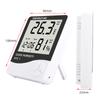 HTC-1 HTC-2 Digital Temperature Humidity Meter Electronic LCD Indoor Outdoor Thermometer Hygrometer Weather Station Clock