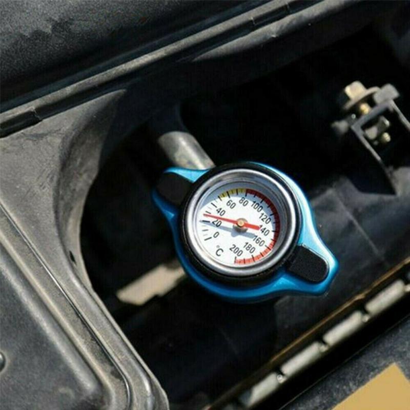 0.9Bar 1.1Bar Big Or Small Head Motorcycles Car Thermost Radiator Cap Cover Water Temperature Gauge Cover Utility Safe