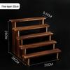 Solid Wood Display Rack for Action Figures, Collectibles, and Succulents