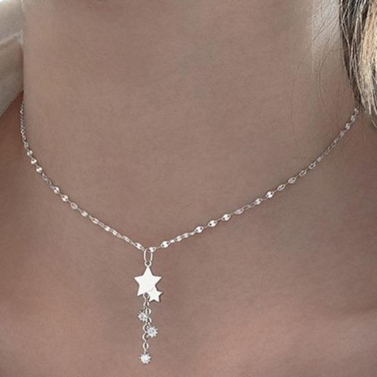 

Кисточка звезда ожерелье темперамент сладкий модный шейный чокер личность крутой прилив корейская версия цепочка на ключицу стиль