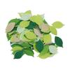 200Pcs Artificial Green Leaves High Simulation Exquisite Details Various Colors Simulation Green
