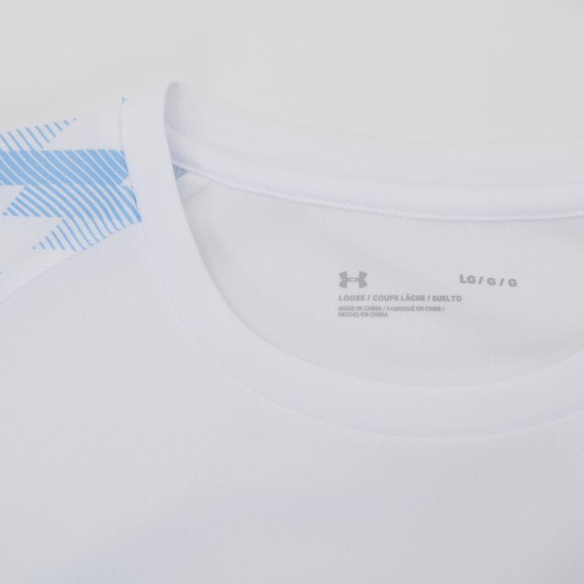 Under Armour Outdoor Sports Comfortable Casual Breathable Short Sleeve T-Shirt Unisex Tops White 25500524-100