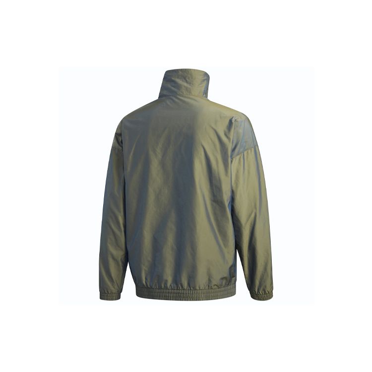Adidas Originals Trefoil Iridescent Half-Zip Track Jacket Men Jacket Iridescent-Green GD4512