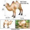 Wild Safari Animal Figurines: Giraffe, Elephant, Rhinoceros, Brown Bear, Tiger, Lion, Leopard, Hippopotamus - Solid Cognitive Toys