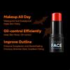 Single Black Matte Halloween Face and Body Paint Stick for Costume Party Makeup Long Lasting Safe Cream Makeup for Kids