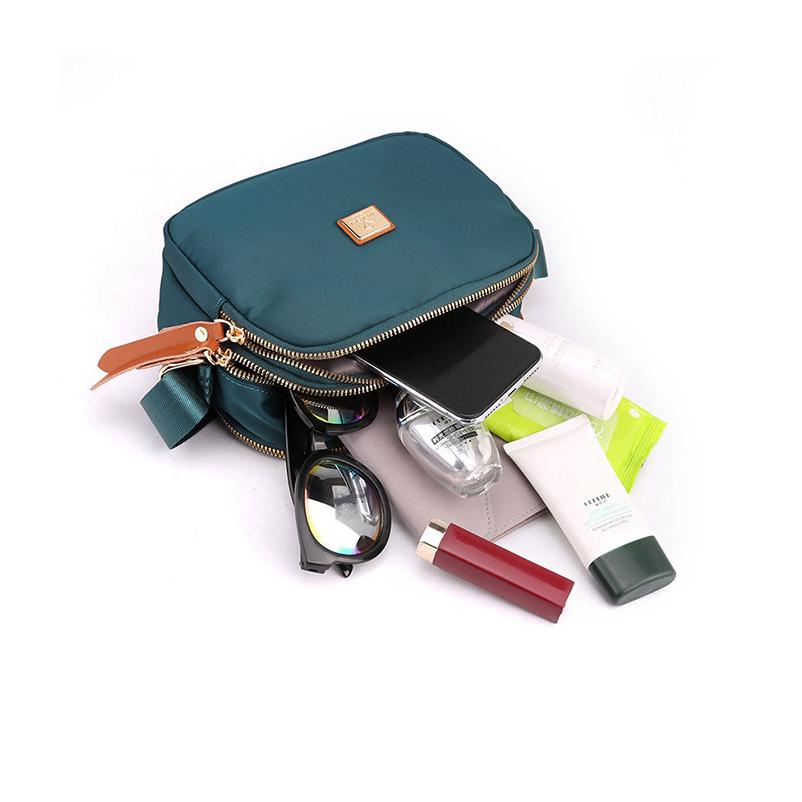 Borsa a tracolla piccola da donna Fornitura transfrontaliera di mini borsa a tracolla per il tempo libero in tessuto di nylon Tasca Han ricamata da donna