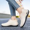 Leisure Thick Soled Waterproof Outdoor Wear-resistant Women's Short Tube Water Shoes Daily Casual Rain Boots  New