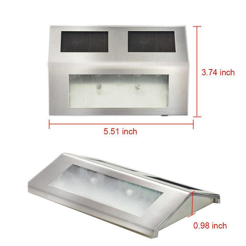 Solar Lamp Outdoor LED Lights IP65 Waterproof Wall Lamp for Garden Balcony Yard Street Patio Decor Lighting Clearance