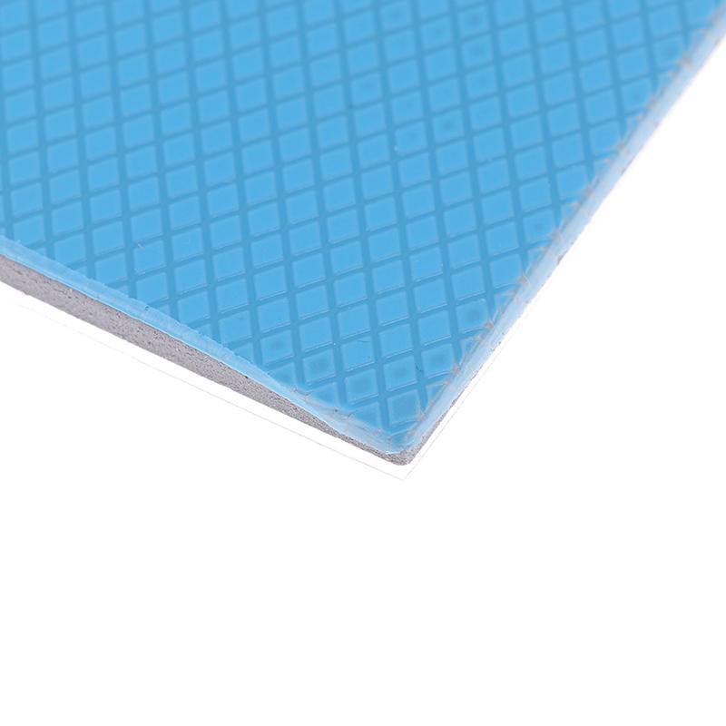 17W/Mk Gpu Cpu Heatsink Cooling Conductive Silicone Pad 100X100Mm 0.5/1/1.5/2/2.5/3Mm Thickness Thermal Pad Thermal Insulation
