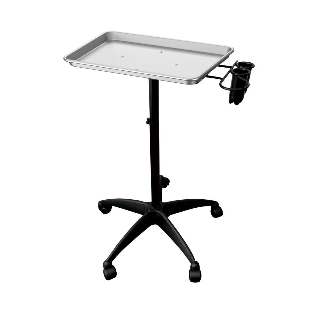 Large Capacity Vertical Salon Hair Salon Tool Cart Beauty Hairdressing Aluminum Tray Nail Art Mobile Storage Rack