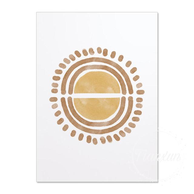 Wandkunst fürs Kinderzimmer, Sonne, Sterne, Mond, Erde, Poster und Drucke, Kinderzimmerdekoration, Cartoon-Universum, Bild für Kinderzimmer, Poster, kein Rahmen