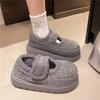 Women's Large Size Winter Warm Snow Boots Padded Lined Ankle Boots Fur Integrated Non-Slip Hiking Sports Bean Cotton Shoes