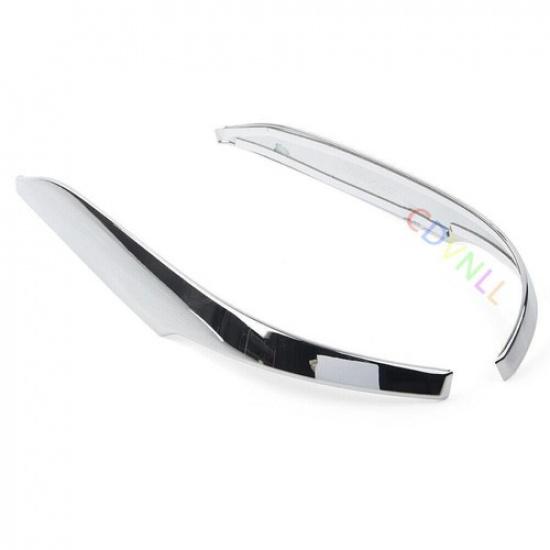 Chrome Trim Cover Set- Side Rearview Mirror For Toyota Highlander 2014-2019 Pair