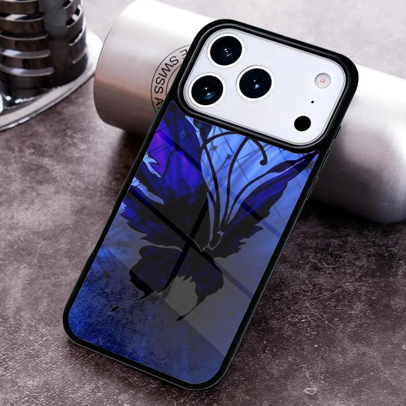 

Music Notes Butterfly Phone Case for iPhone 17 16 15 Pro Max Air 14 13 12 11 Plus Shockproof Capa Cover iPhone 16 Plus