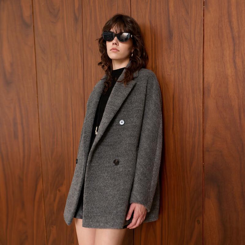 

Sancai Women s 2025 Winter Wool Blend Coat M (160/84A)