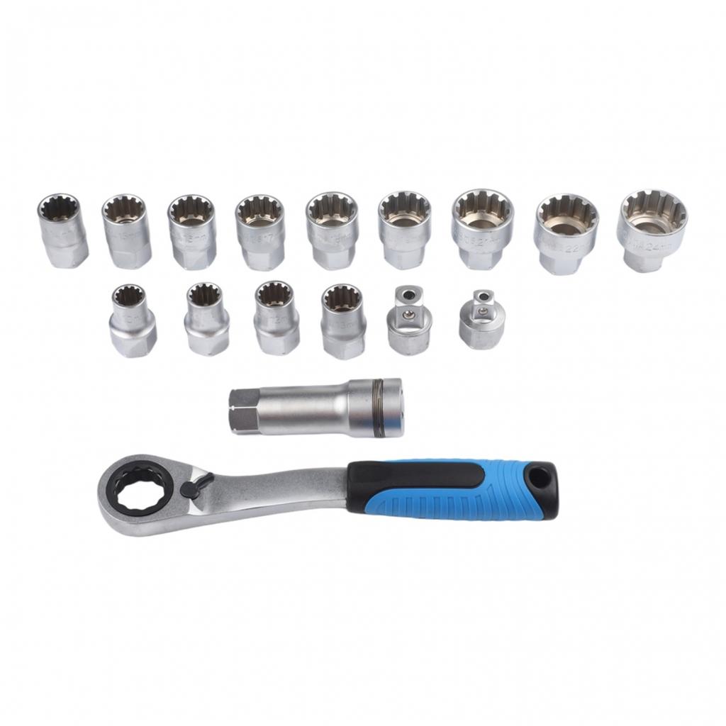 17-Piece Wrench Set Pass-Through Socket Set Durability Under Tough Conditions