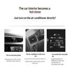 Air Vent 3 Speed 5V 1A Car Usb Cooling Fan 360 Degree Adjustable Air Outlet Car Fan 5-Blade Low Noise For Car Truck Suv Sedan