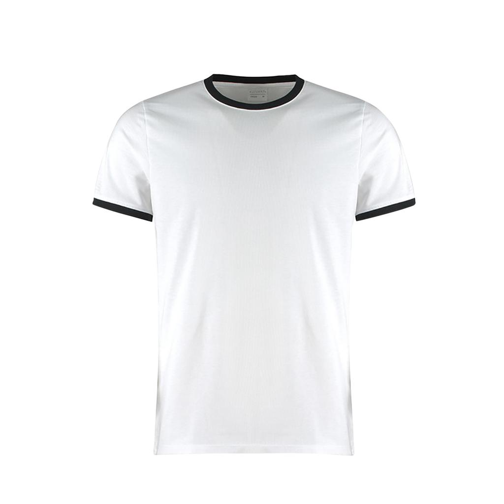 Kustom Kit Mens Fashion Fit Ringer T-Shirt