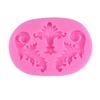 3Pcs Baroque Style Silicone Mold Flexible Non-Stick Flower Lace Mold Fondant Chocolate Decorating Tools for Wedding Birthday