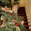 12pcs Gingerbread Man Ornaments for Christmas Tree Assorted Plastic and for Christmas Tree Hanging Decorations