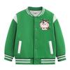 Boys' Stylish Baseball Jacket - Spring, Autumn & Winter 2026 Collection, Plus Velvet, Thickened Outerwear for Medium & Large Kids