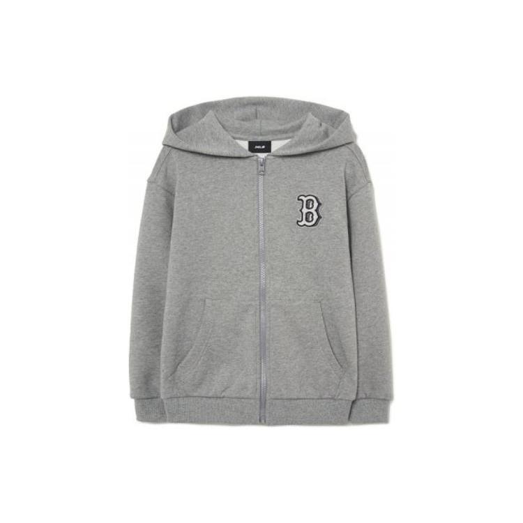 New MLB Boston Red Sox Jacket Gray Kids' 7AHDB0334-43MGS
