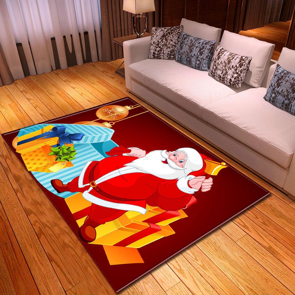 Christmas Living Room Floor Mat Bedroom Dining Room Carpet Carpet Doormat
