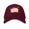 Baker Juice Light Baseball Cap Sun Caps New In The Hat Unisex's Big Size Hat Sports Cap For Women 2025 Unisex's
