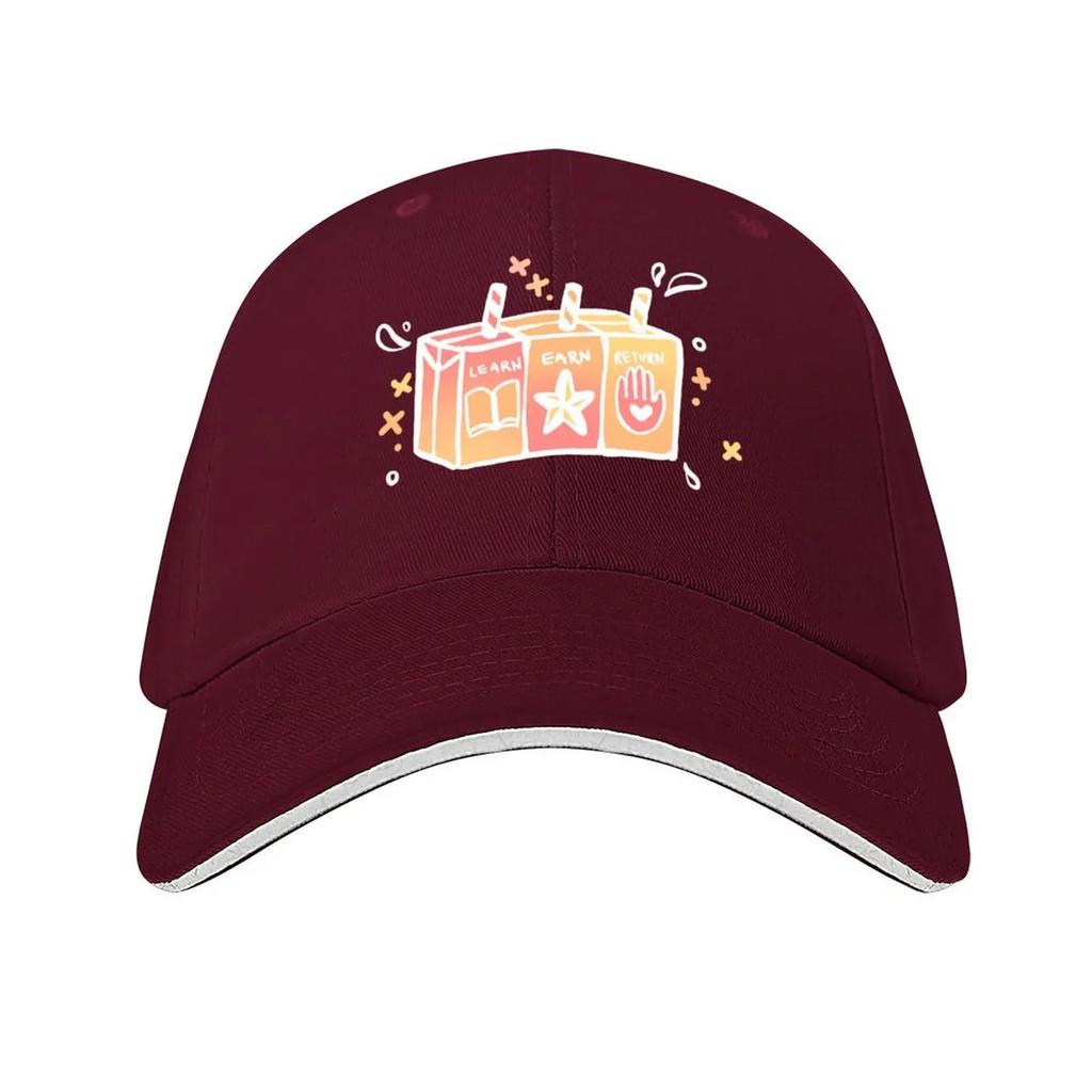 Baker Juice Light Baseball Cap Sun Caps New In The Hat Unisex's Big Size Hat Sports Cap For Women 2025 Unisex's