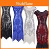 Elegantes Flapper-Kostüm für Great Gatsby Partys und schicke Abendveranstaltungen