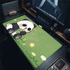 Tappetino Mouse Design Panda Kawaii Grande Accessori Ufficio PC Tappeto Tavolo da Gioco Bordo Cucito Antiscivolo in Gomma Tappetini per Tastiera Tappeto da Scrivania
