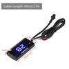 KIMISS Motorcycle Digital Water Temperature Gauge Blue Light