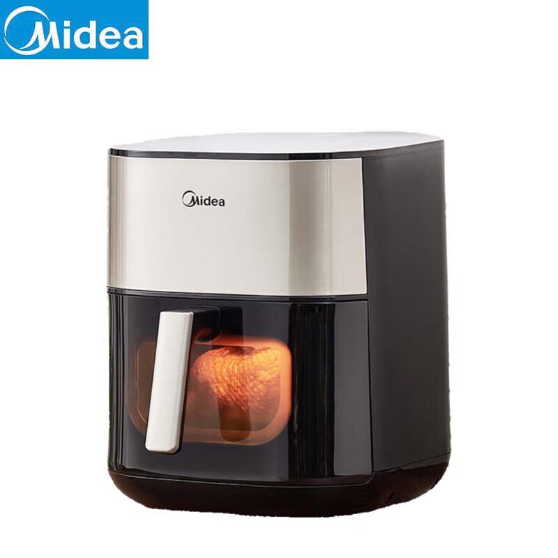 Midea 6L Smart Air Fryer Oven with Dual Heating  Visible Window CN plug (adapter included)